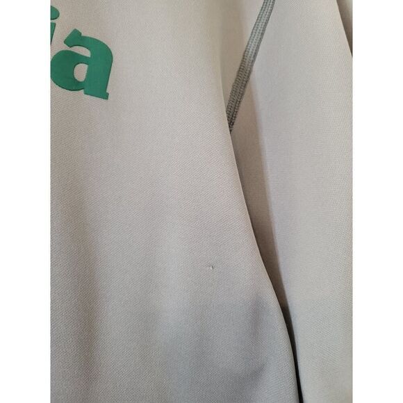 Patagonia Men's Text Logo PolyCycle® Hoody S Grey - Picture 10 of 11